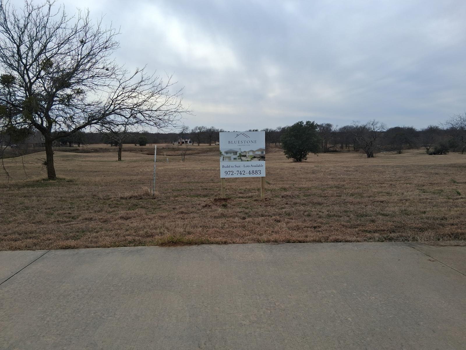 Available lot in Sherman, Texas — Blue Stone Properties